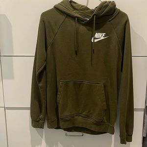 Nike green hoodie